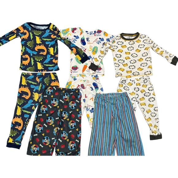 Toddler Boys 2T Pajamas Lot Excellent Condition - Picture 1 of 6